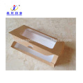 Customize Color Kraft Paper Packaging Box for Fast Food Roasted Wings